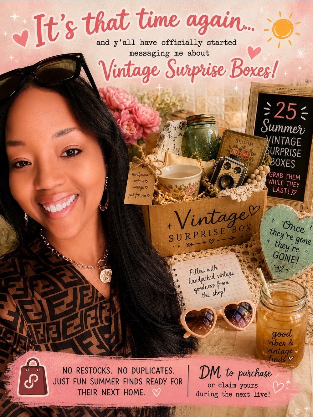 🌷📦VINTAGE HOME DECOR SURPRISE BOX📦🌷